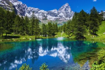 Lago Blu, la magia cristallina della Valle d’Aosta
